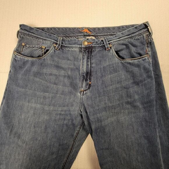 Tommy Bahama Standard Medium Wash Jeans 40"x 32" Stretch Soft Comfort‎ - Picture 2 of 8